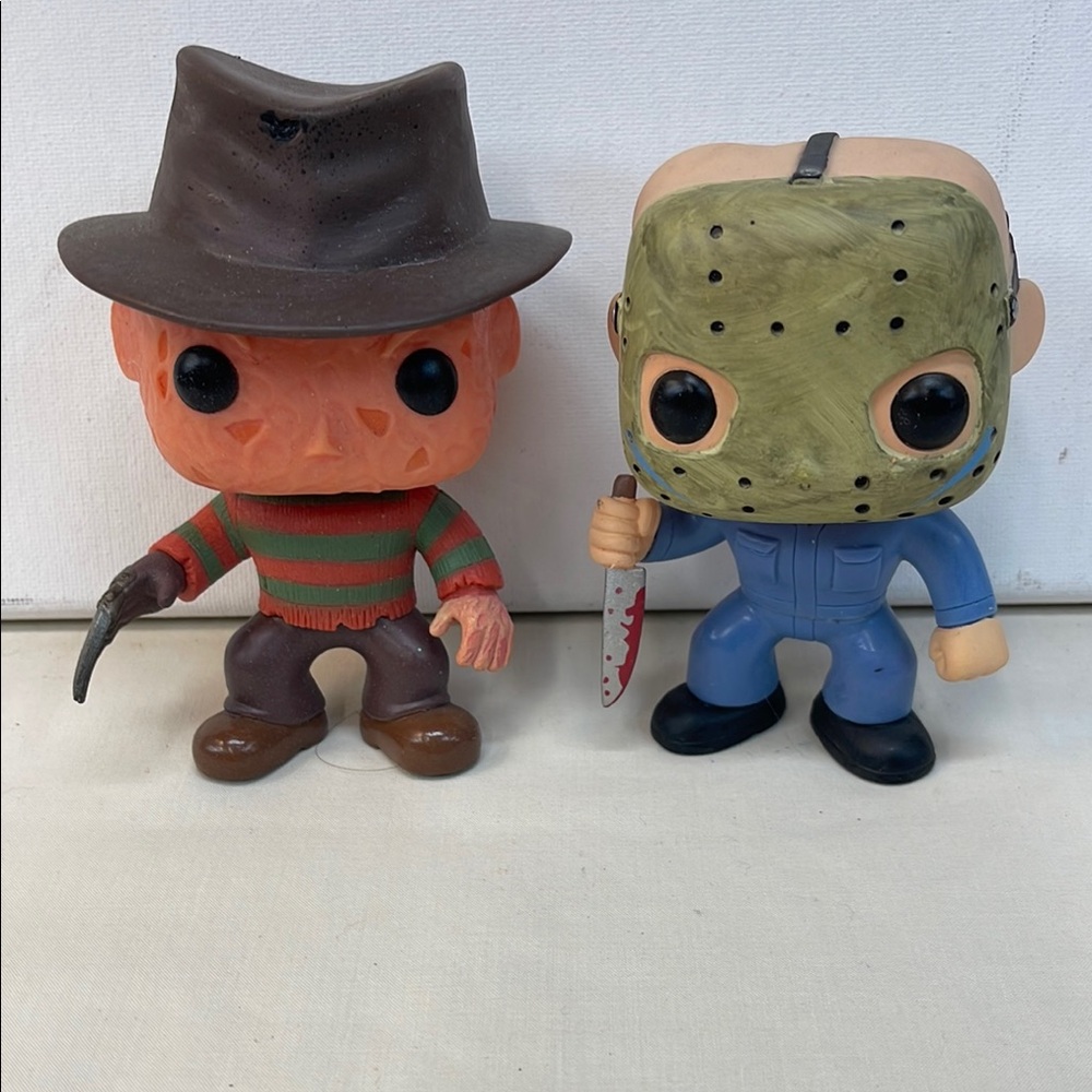 Set of 2 Funko vinyl pop horror movie 3.5 inch figures
